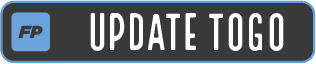 Button labeled 'Update Togo' with a blue background and white text.