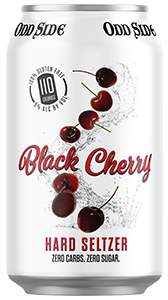 black cherry hard seltzer can